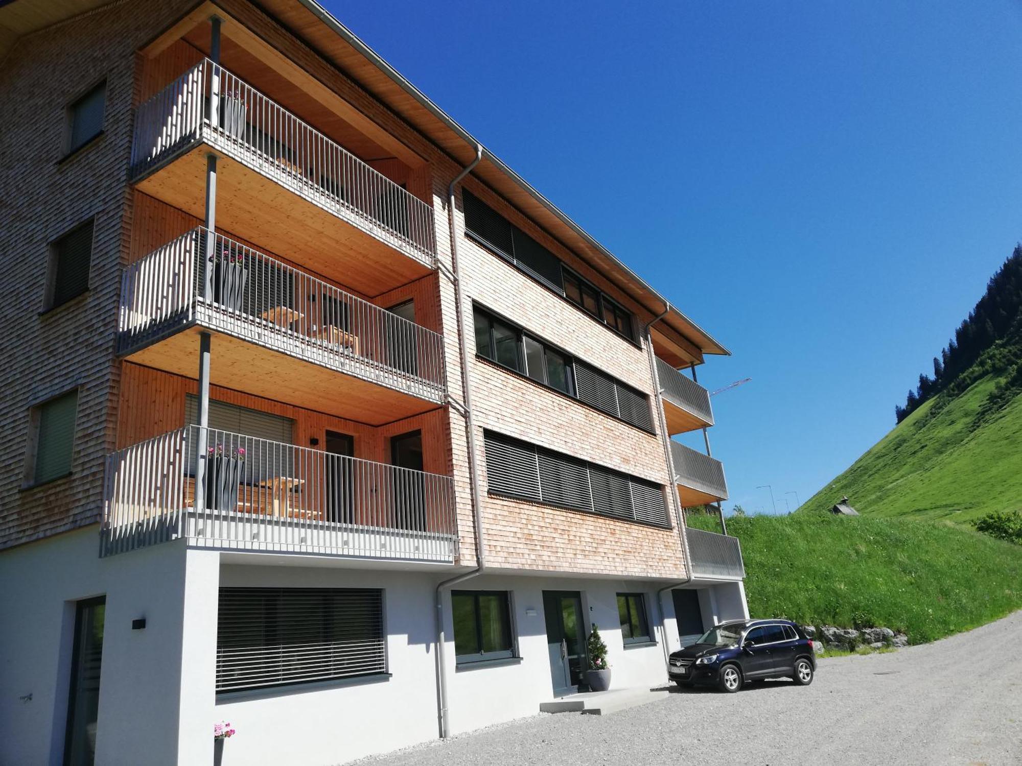Alpenpanorama Konzett Appartement Faschina Buitenkant foto