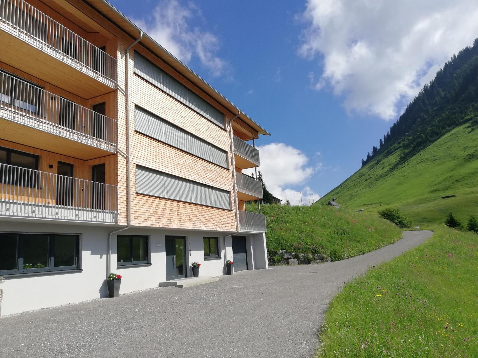 Alpenpanorama Konzett Appartement Faschina Buitenkant foto